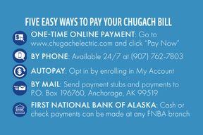 Easy Ways to Pay Your Chugach Bill